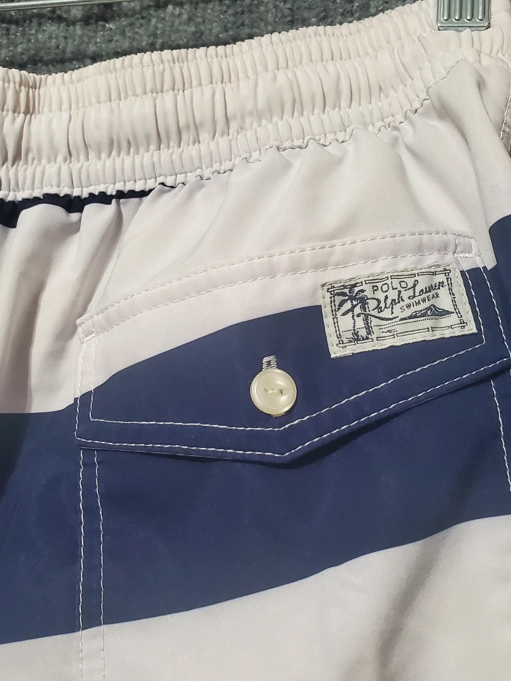 Polo Ralph Lauren Swim Trunk Shorts Mens Small Surf Beach Ivy League Swimwear